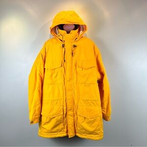 L.L. Bean Yellow Puffer Jacket